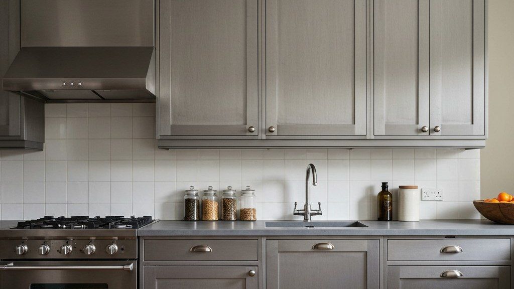 Grey shaker kitchen